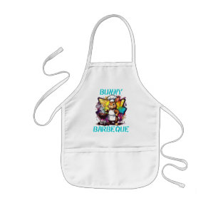 Bunny Barbeque Kids Apron