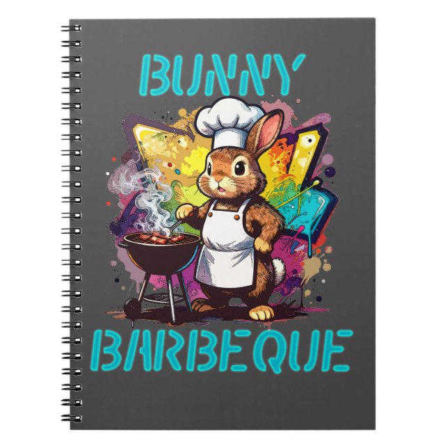 Bunny Barbeque Notebook (Front)