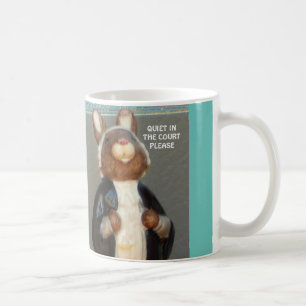 "Bunny Barrister" Coffee Mug