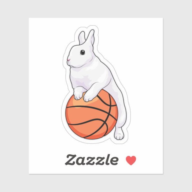 Bunny Basketball player Basketball (Sheet)