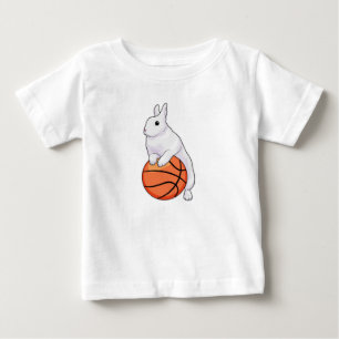 Bunny Basketball player Basketball Baby T-Shirt