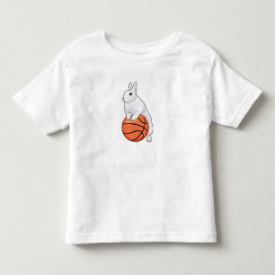 Bunny Basketball player Basketball Toddler T-Shirt