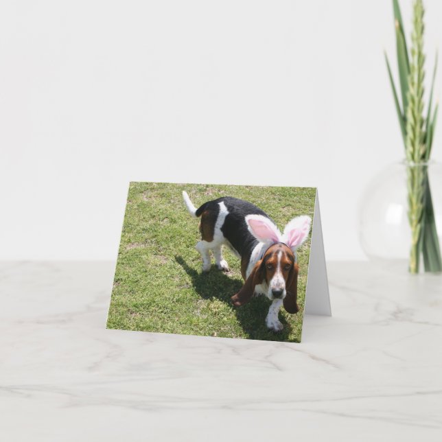 Bunny Bassett Holiday Card (Front)