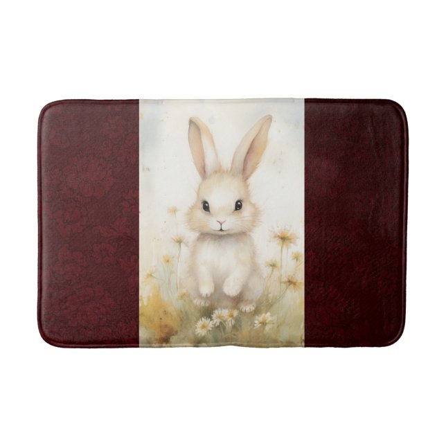 Bunny Bath Mat (Front)