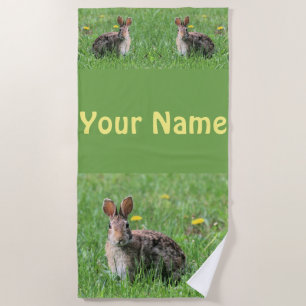 Bunny  beach towel