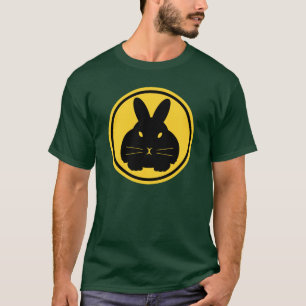 Bunny Beacon - whiskers on front and tail on back T-Shirt
