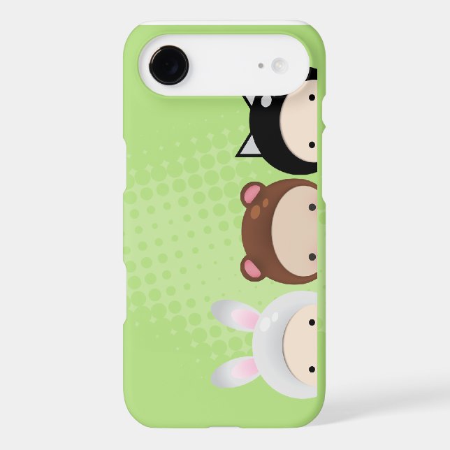 bunny bear and cat Case-Mate iPhone case (Back)