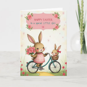 Bunny Bicycle Ride Greeting Card