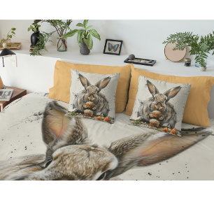 Bunny Birthday Cushion