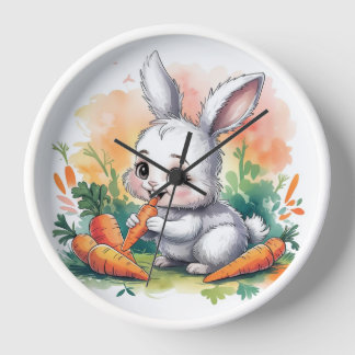 Bunny Bliss, Carrot Cutie Clock