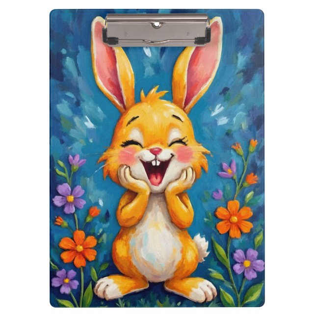 Bunny Bliss Clipboard (Front)