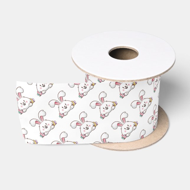 Bunny Bliss  Satin Ribbon (Spool)