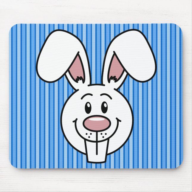 Bunny (Blue) Mousepad (Front)