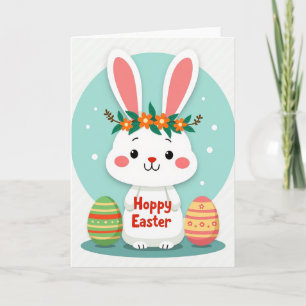 Bunny Bright Springtime Card
