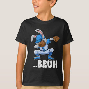Bunny Bruh Easter Dab Sell Sport Boys Kids Toddler T-Shirt