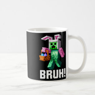 Bunny Bruh Meme Easter Day Dab Funny Bunny Teens B Coffee Mug