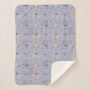 Bunny Buddies Baby Fleece Blanket