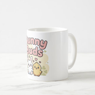 Bunny Buds Cute Pastel Spring Coffee Mug