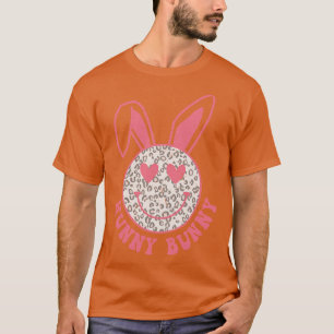 Bunny bunny leopard pattern T-Shirt
