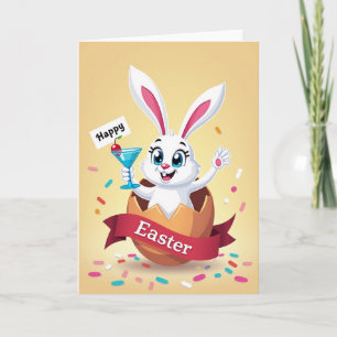 Bunny Burst Easter Joy Card
