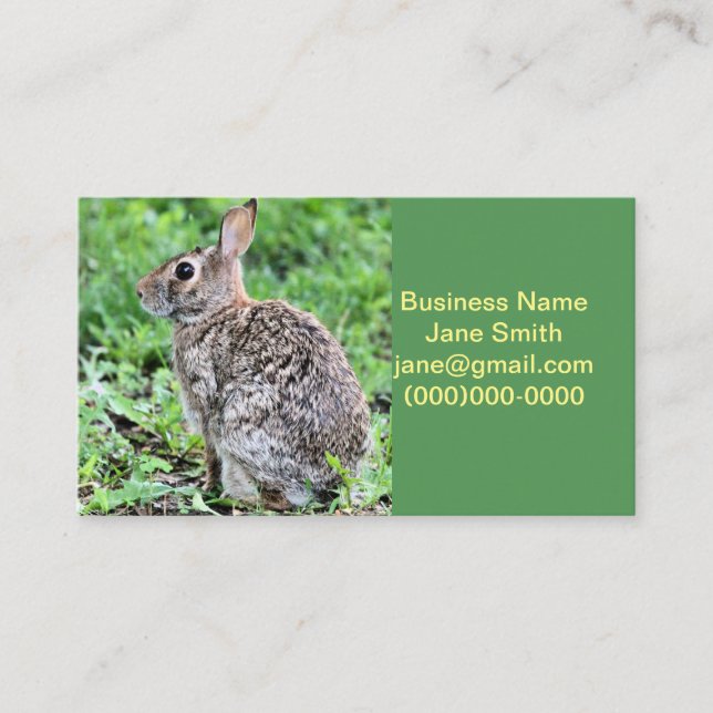 Bunny Business Card (Front)