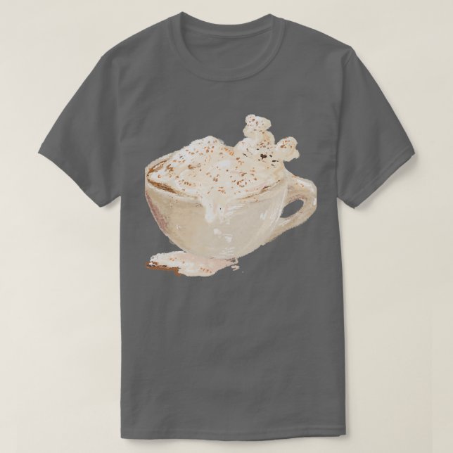 Bunny Cappuccino T-Shirt (Design Front)