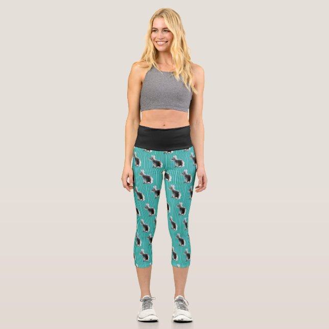Bunny Capri Leggings (Front)