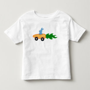 Bunny Carrot Car T-shirt