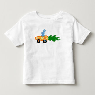 Bunny Carrot Car T-shirt