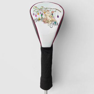 Bunny Celebrates Easter Day Golf Head Cover