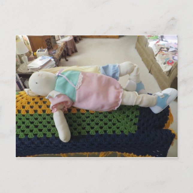 Bunny Centerfold Postcard (Front)