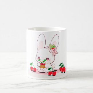Bunny & Cherries Coffee Mug