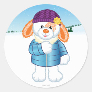 Bunny Classic Round Sticker