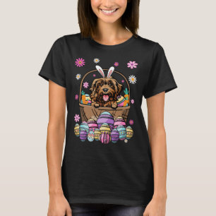 Bunny Cockapoo Dog Happy Easter Day Lover Egg Hunt T-Shirt
