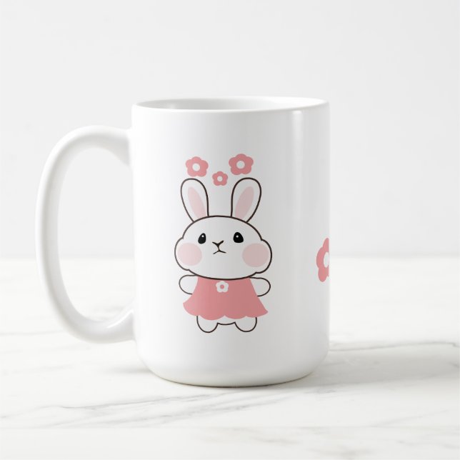 Bunny Coffee Mug (Left)
