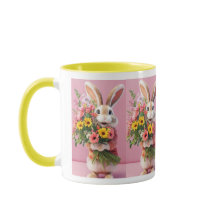 Bunny Cup Bliss: Rabbit Coffee Mug