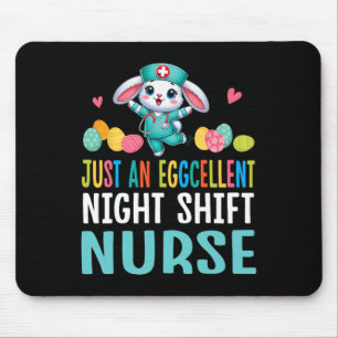 Bunny Dance Easter Eggs Just An Eggcellent Night S Mouse Mat
