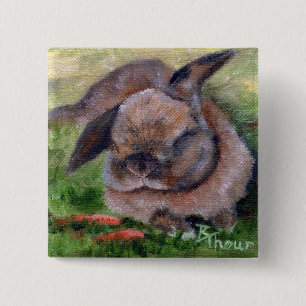 Bunny Dreams Button