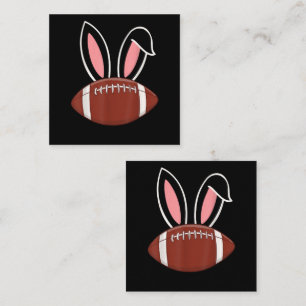 Bunny Ears American Football Enclosure Card