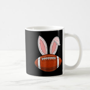 Bunny Ears American Football Fan Funny Easter Bunn Coffee Mug