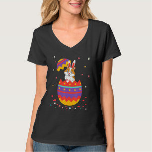 Bunny Ears Eggs Costume Cute Easter Day Graphic Ge T-Shirt