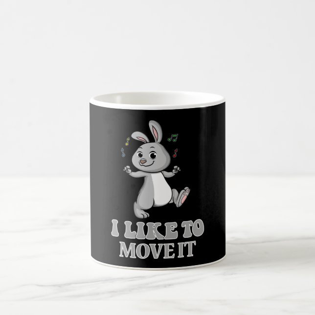 Bunny Easter Bunny Rabbit Funny Cute Gift Idea Coffee Mug (Center)
