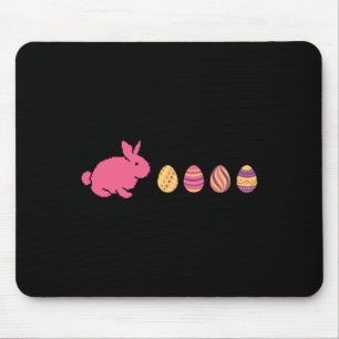 Bunny Easter Eggs Hunter Rabbit Happy Easter Egg H Mouse Mat