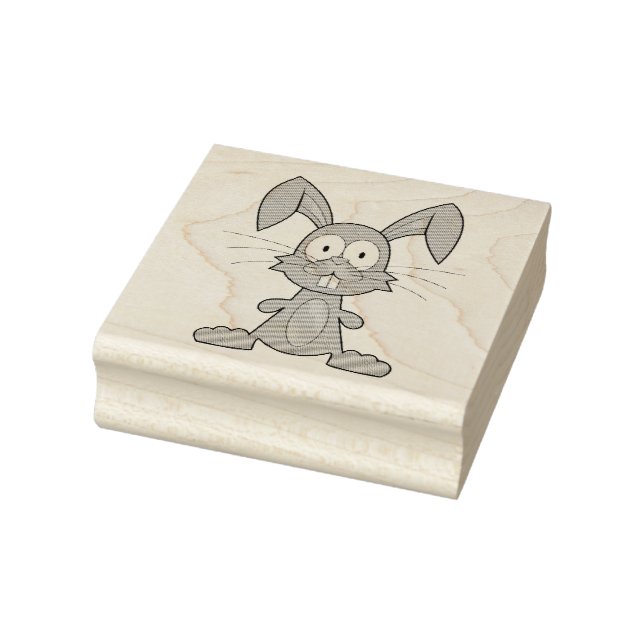 BUNNY EASTER Wood Art Stamp (Stamp)
