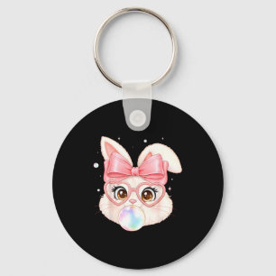 Bunny Egg Funny For Kids Girls Boys Women Youth Ea Key Ring