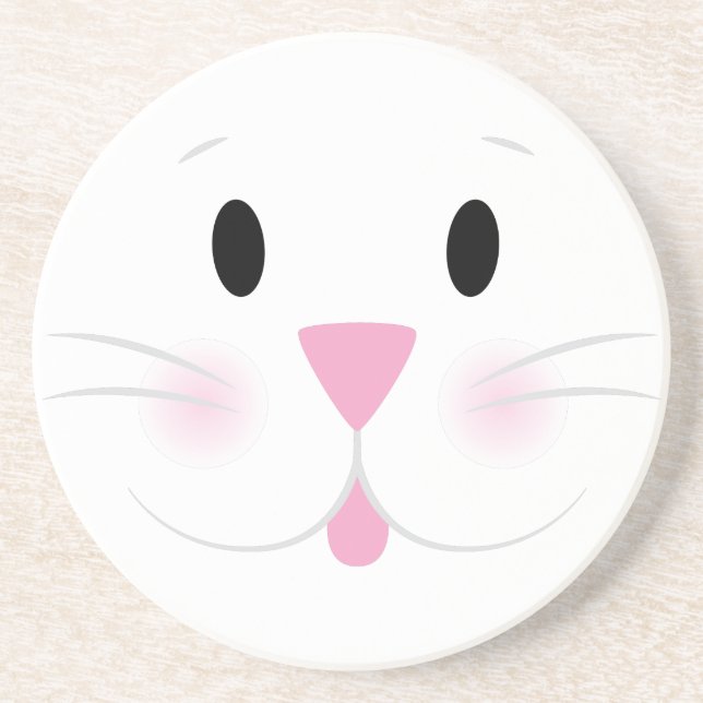 Bunny Face Coaster (Front)