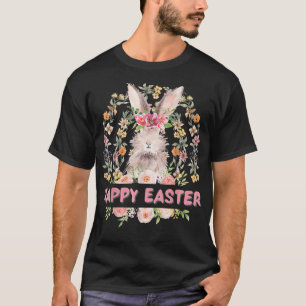 Bunny Face CottagecoG lasses Headband Happy Easter T-Shirt