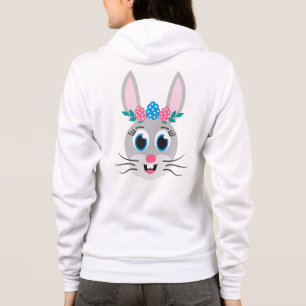 Bunny Face Girl-32885 Hoodie