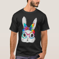 Bunny Face Sunglasses Tie Dye Glasses Headband Eas
