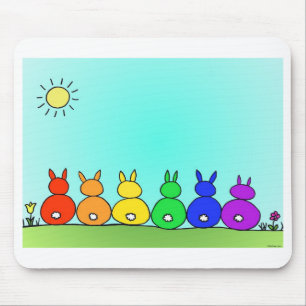 Bunny Family Mousepad